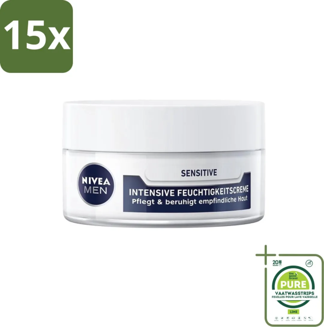 NIVEA Men Sensitive Intensive Gezichtscrème 50ml