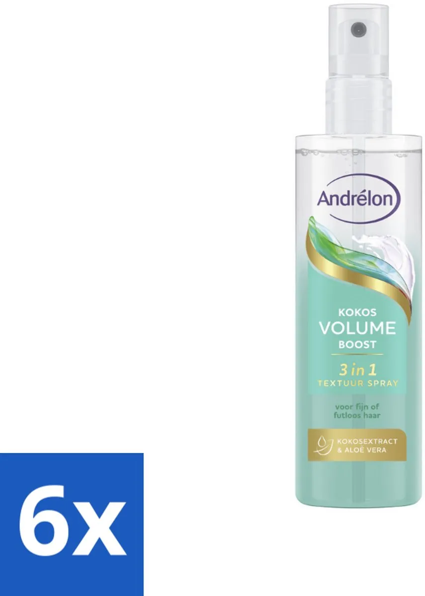 Andrélon Kokos Volume Boost Textuurspray 3-in-1