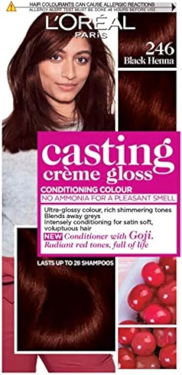 L'Oréal Paris Casting Crème Gloss Haarverf 246 Black Henna