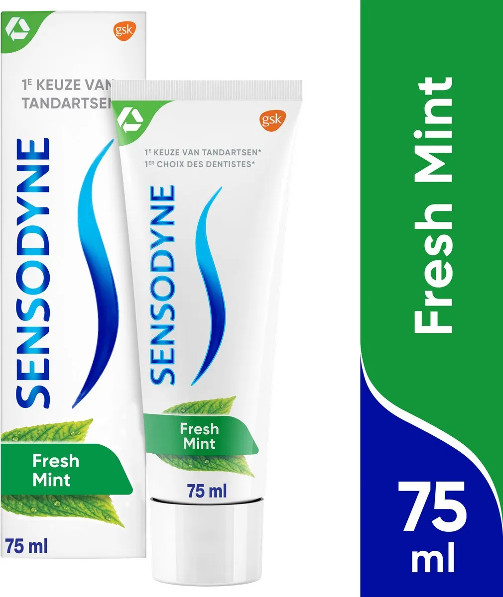 Sensodyne Freshmint Tandpasta Gevoelige Tanden 75ml
