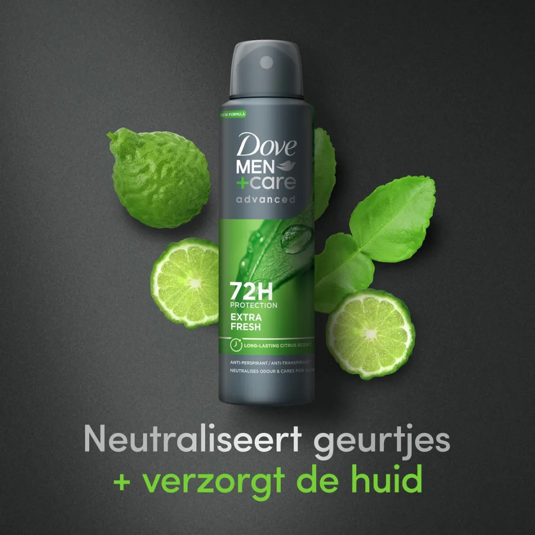 Dove Men+Care Anti-Transpirant Spray Extra Fresh 6x150ml
