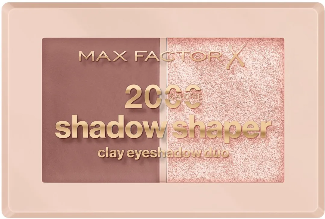 Max Factor 2000 Calorie Shadow Shaper Duo - 010 Clay Gleam - 2 Kleuren