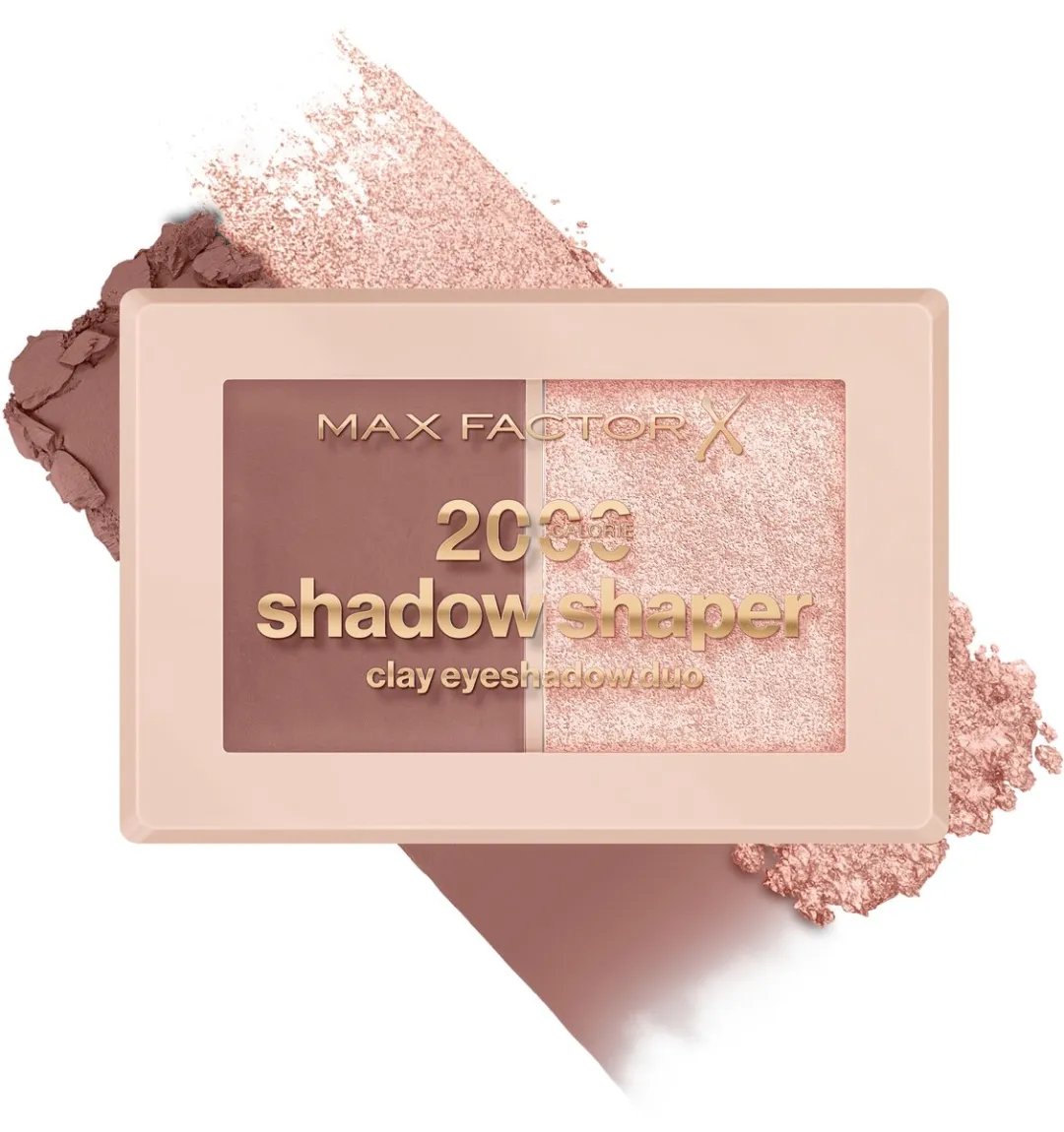 Max Factor 2000 Calorie Shadow Shaper Duo - 010 Clay Gleam - 2 Kleuren