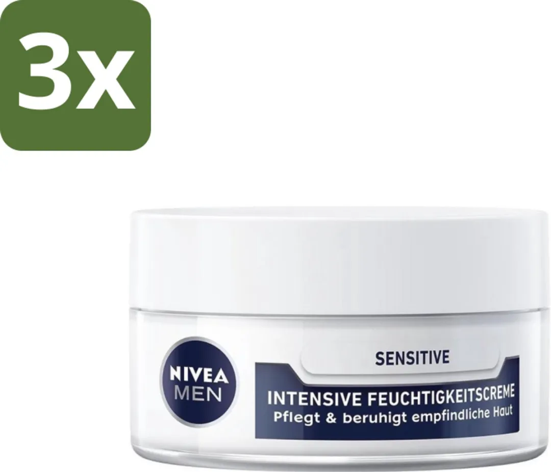 NIVEA Men Sensitive Intensive Gezichtscrème 150ml
