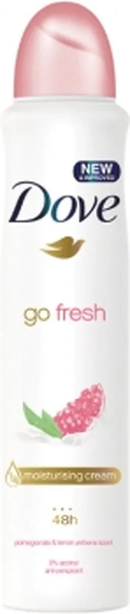 Dove Go Fresh Deodorant Spray 250ml - Pomegranate & Lemon Verbena