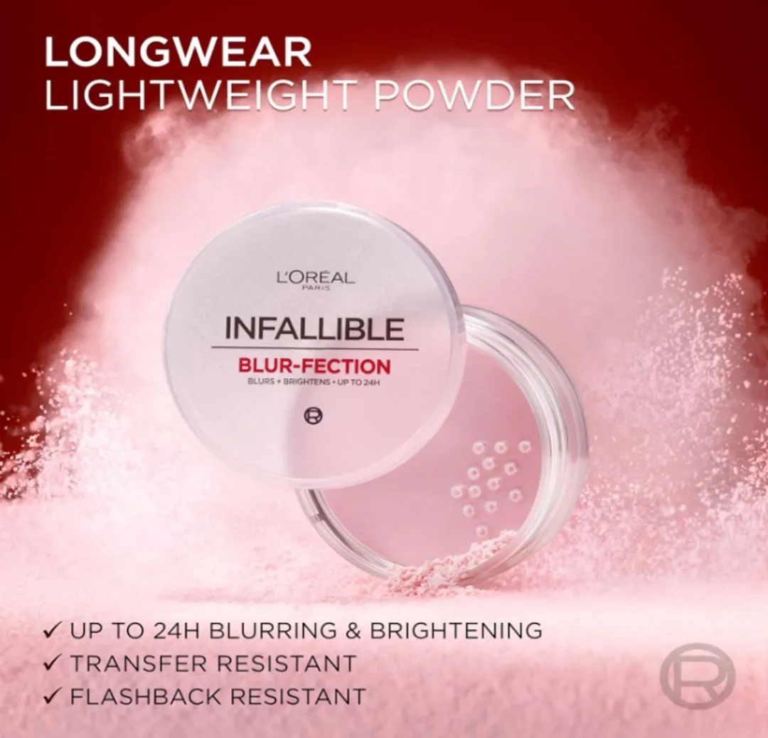 L'Oréal Paris Infallible Blur-fection Translucent Poeder 6g