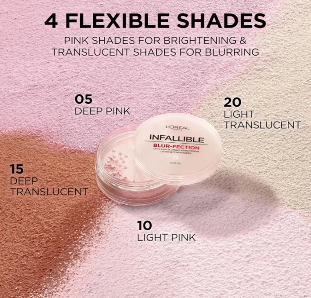 L'Oréal Paris Infallible Blur-fection Translucent Poeder 6g