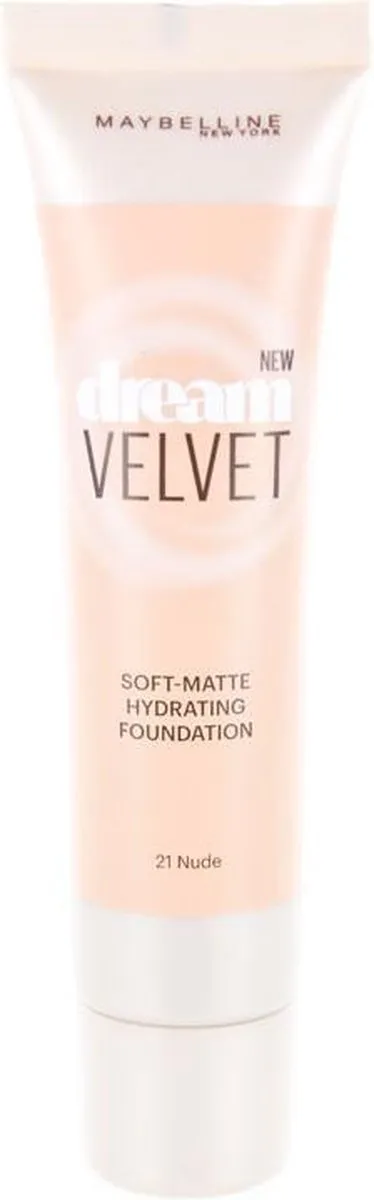 Maybelline Dream Velvet Foundation 021 Nude - 30ml