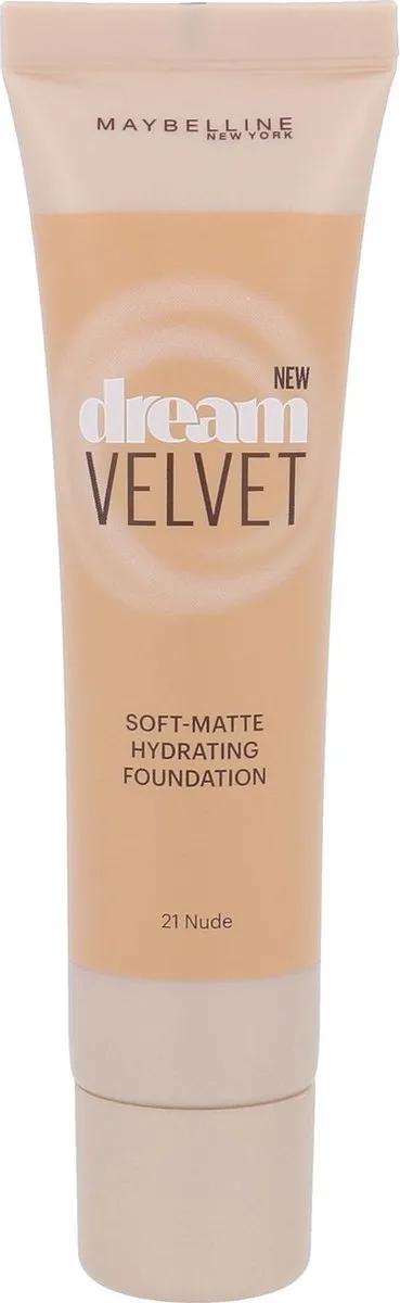 Maybelline Dream Velvet Foundation 021 Nude - 30ml