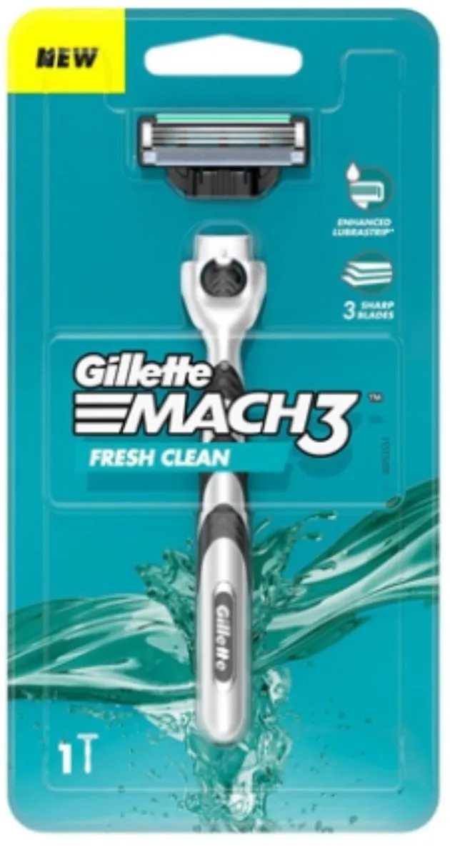 Gillette Mach3 Scheersysteem - Grijs - 3-bladig