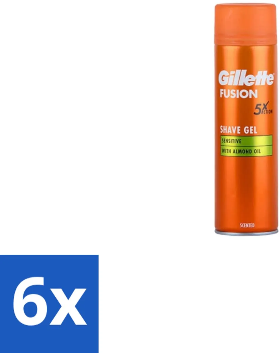 Gillette Fusion 5 Ultra Sensitive Scheergel 200ml