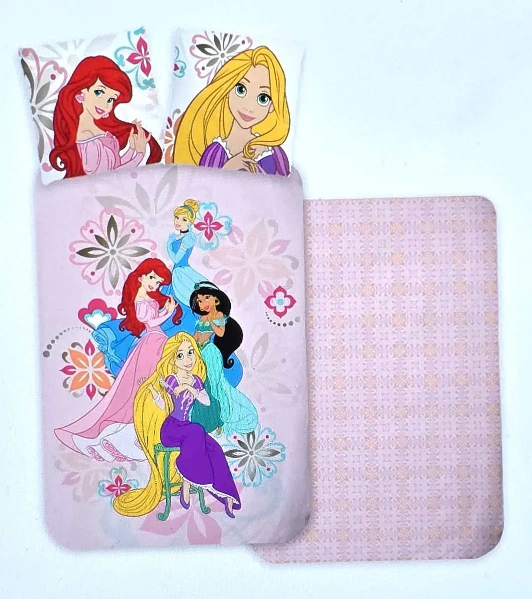 Disney Princess Peuterdekbedovertrek Bloem Roze