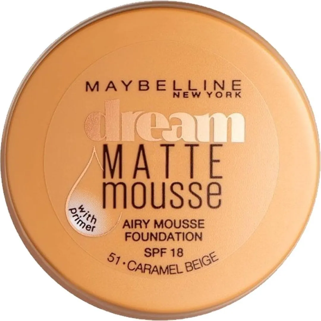 Maybelline Dream Matte Mousse 51 Caramel Beige