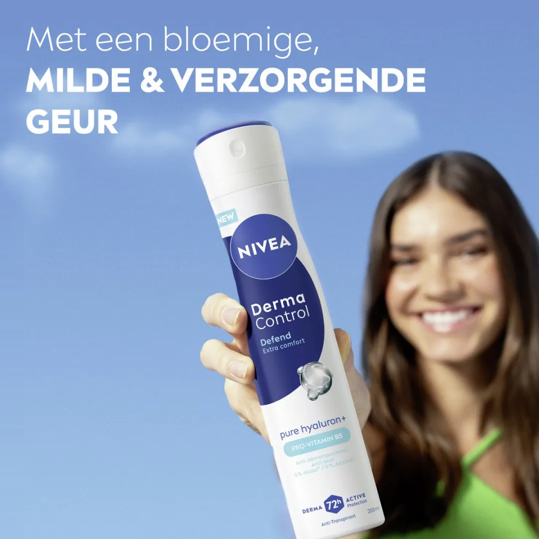 NIVEA Derma Control Defend Deodorant Spray 150ml - 200ml