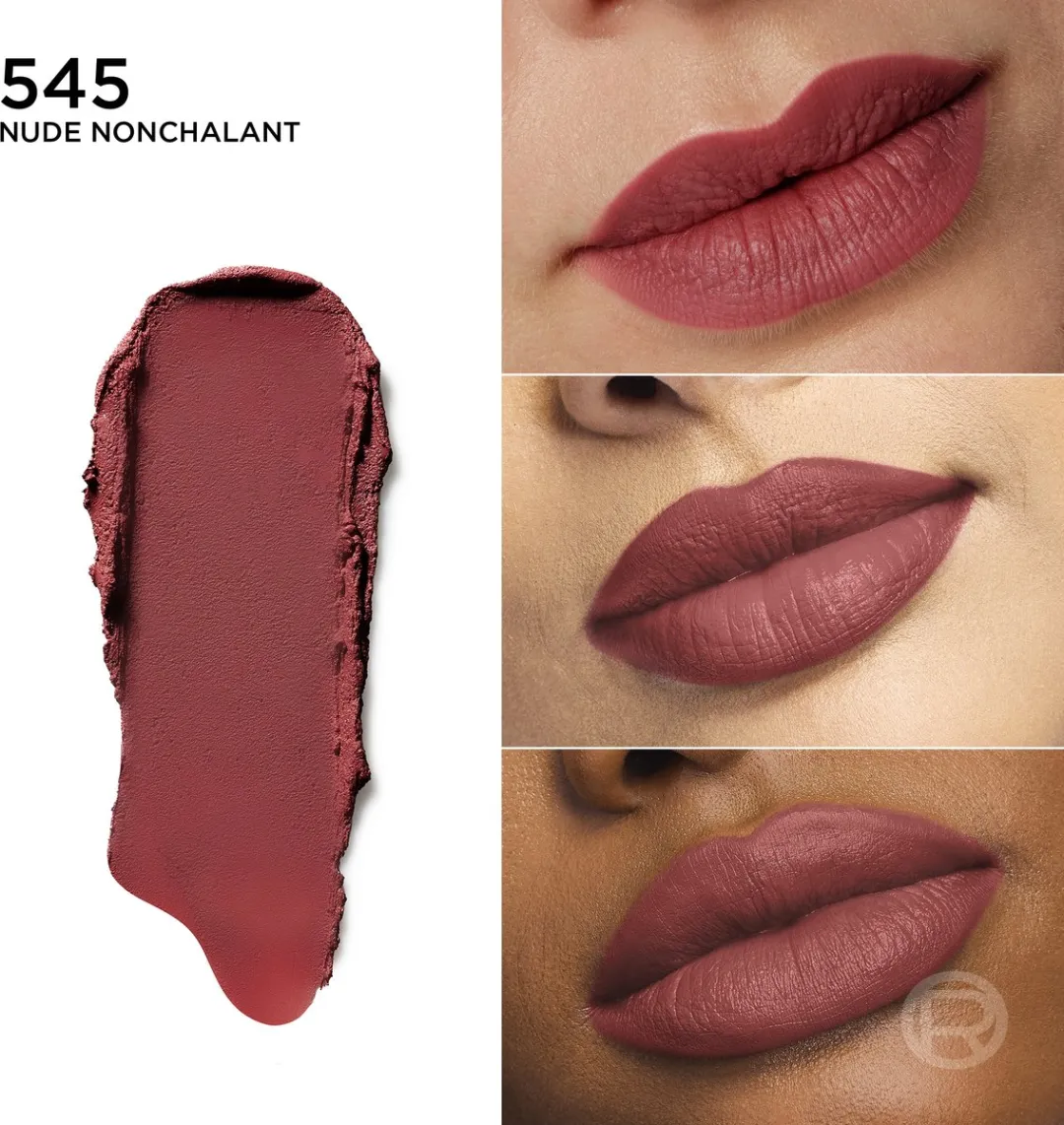 L'Oréal Paris Lipstick Color Riche Blurred Matte 545 Nude Nonchalant - 4.3g