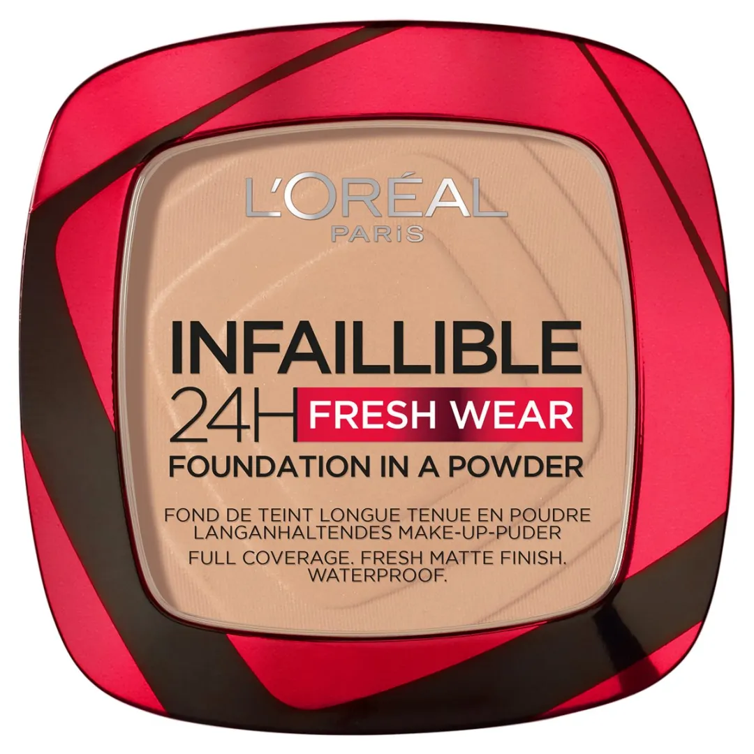 L'Oréal Paris Infaillible 24h Fresh Wear Foundation Poeder 120 Vanille 9g