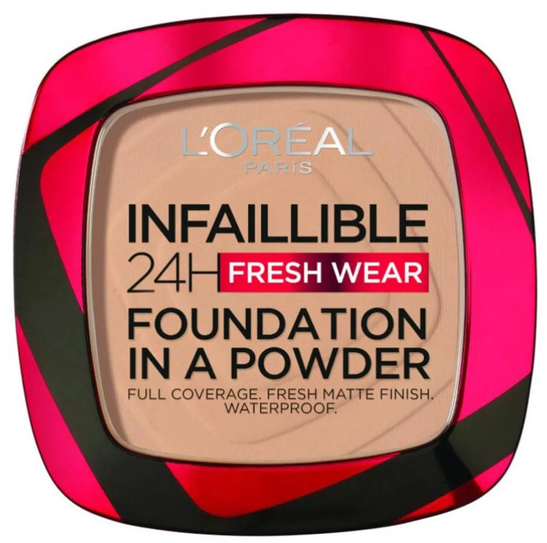 L'Oréal Paris Infaillible 24h Fresh Wear Foundation Poeder 120 Vanille 9g
