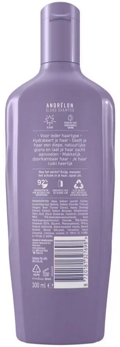Andrélon Shampoo Glans 300ml