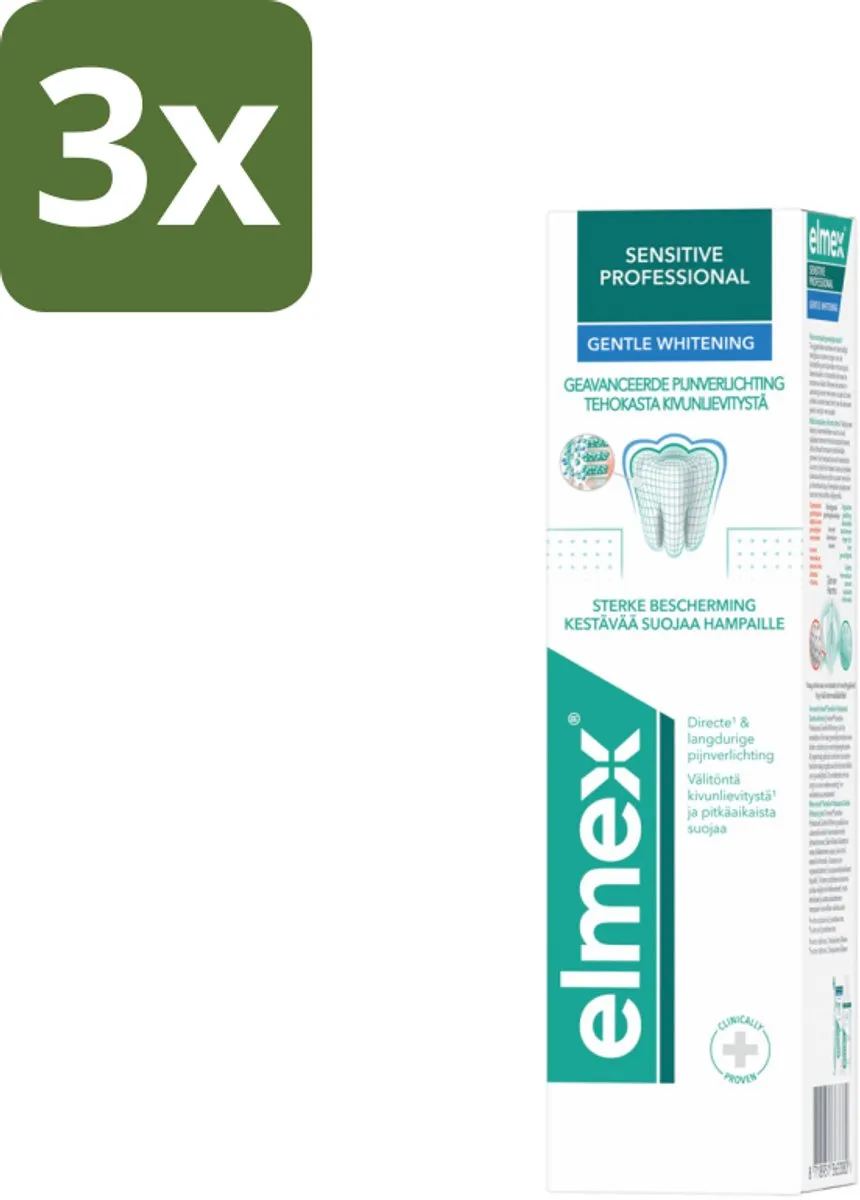 Elmex Sensitive Professional Gentle Whitening Tandpasta 75ml