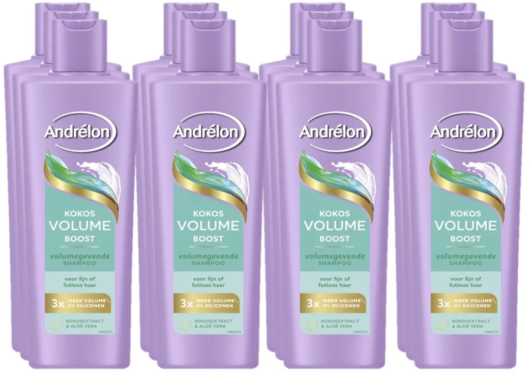 Andrélon Kokos Volume Boost Shampoo 250ml