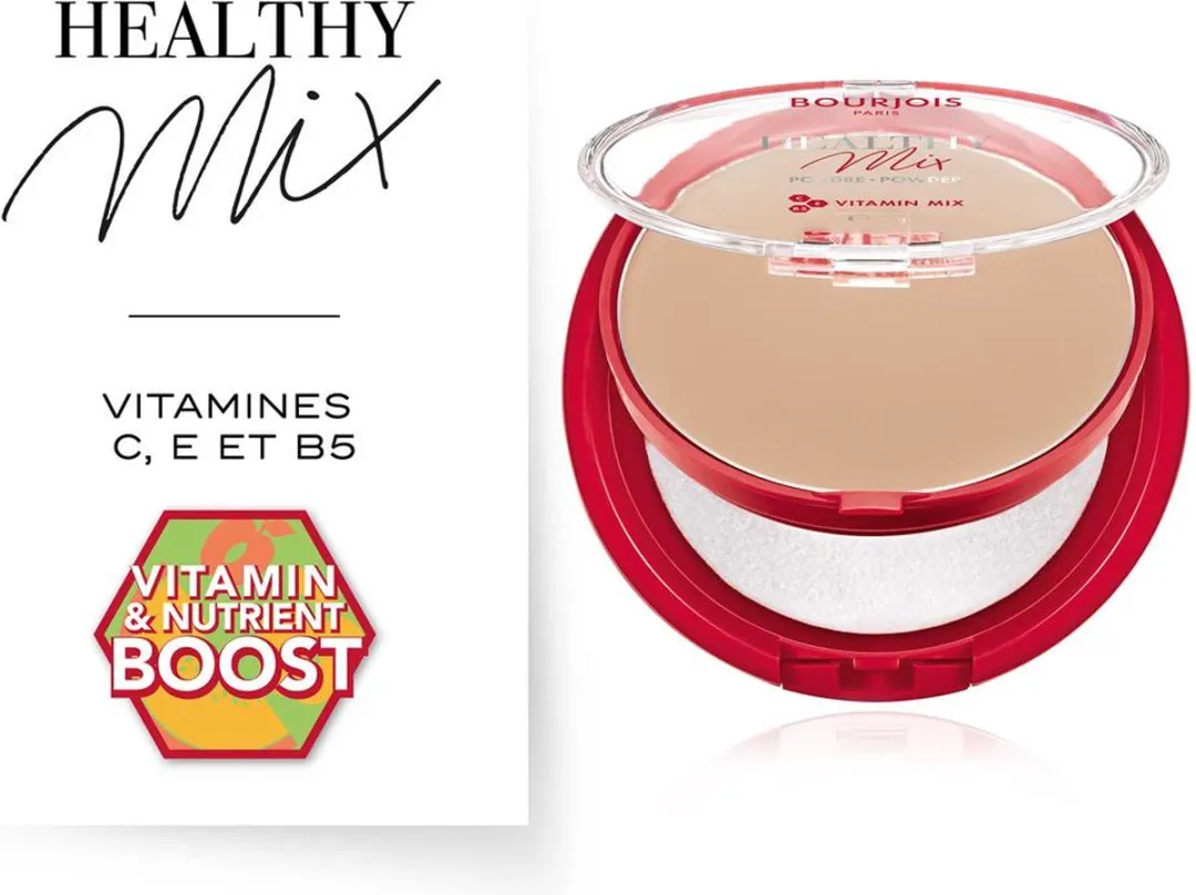 Bourjois Healthy Mix Compact Poeder 04 Golden Beige - 10ml