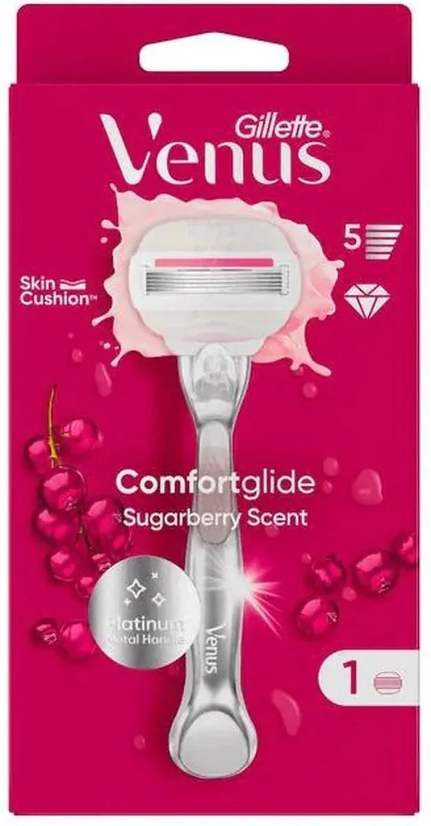 Gillette Venus Comfortglide Scheersysteem - 1 Mes - Wit