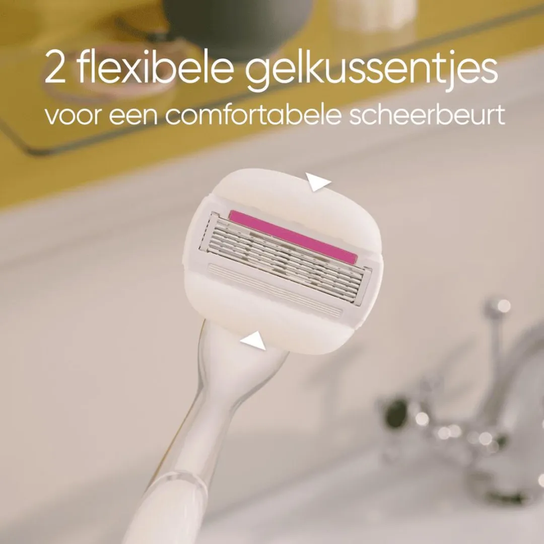 Gillette Venus Comfortglide Scheersysteem - 1 Mes - Wit