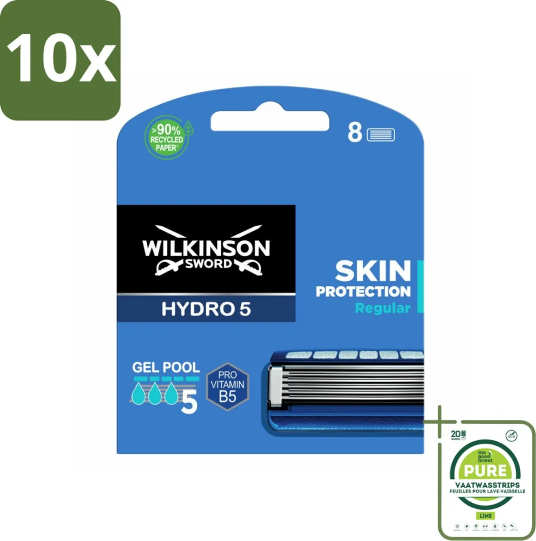 Wilkinson Sword Hydro 5 Navulmesjes 40 Stuks (10x4)