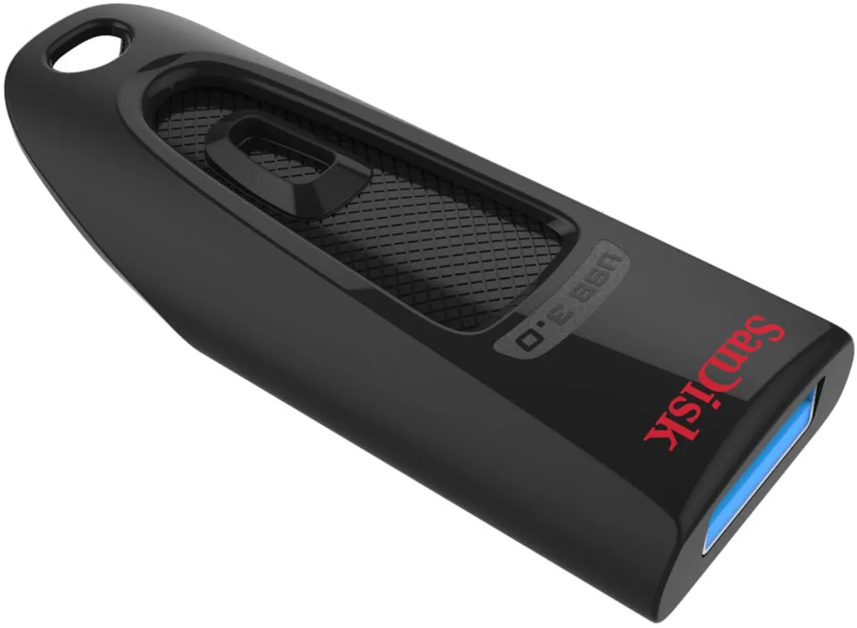 SanDisk Cruzer Ultra SDCZ48-128G-U46 USB-stick 128GB - Zwart