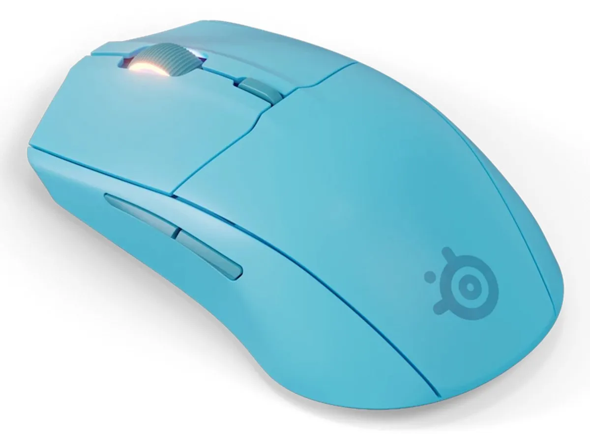 SteelSeries Rival 3 Wireless Gen 2 Gamingmuis 62526 - Lichtblauw