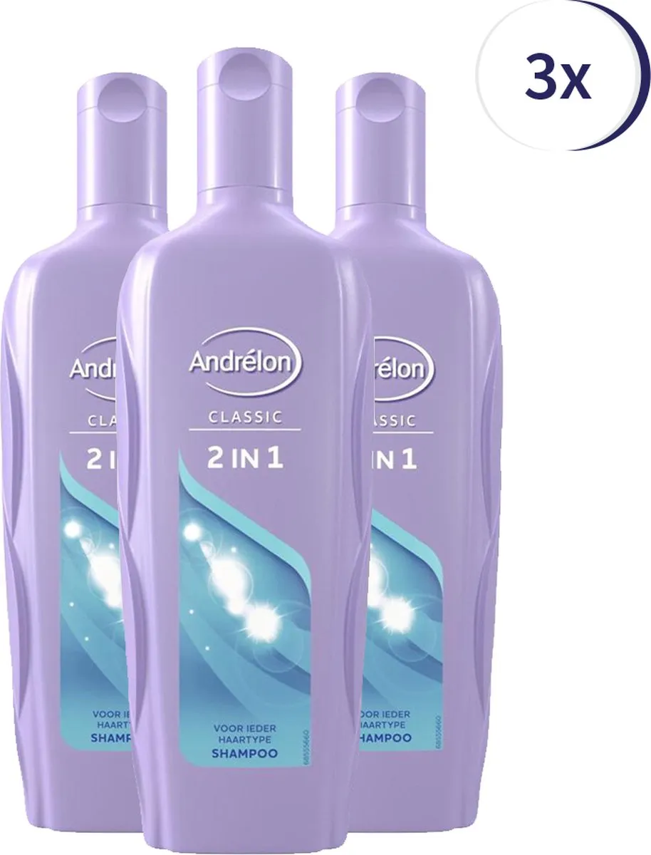 Andrélon 2in1 Shampoo 3x300ml
