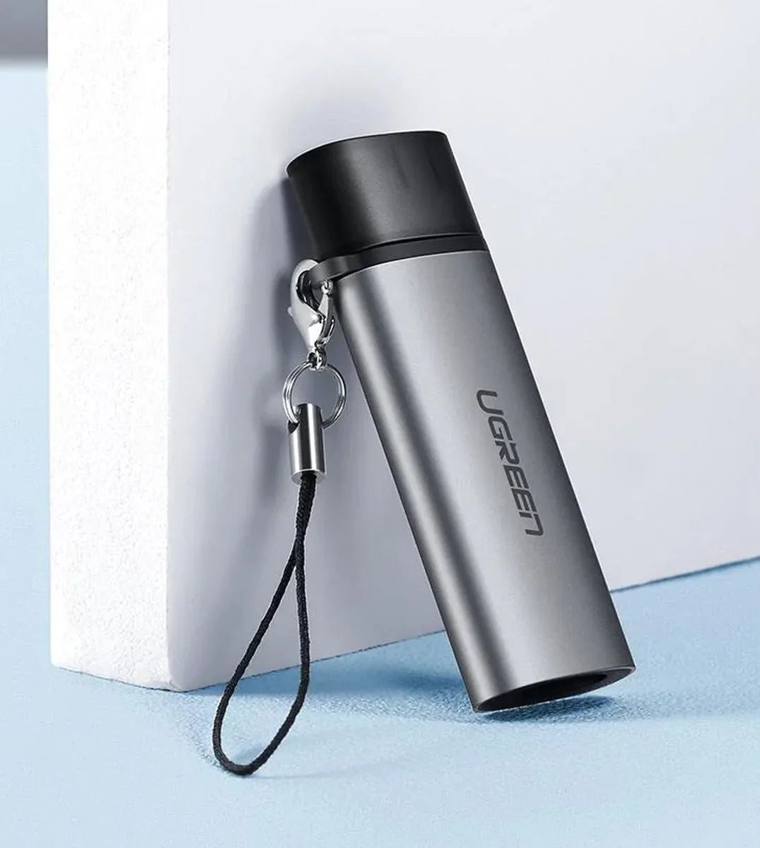 UGREEN UG-50704 USB-C SD-kaartlezer - 5 Gbps - Zilver