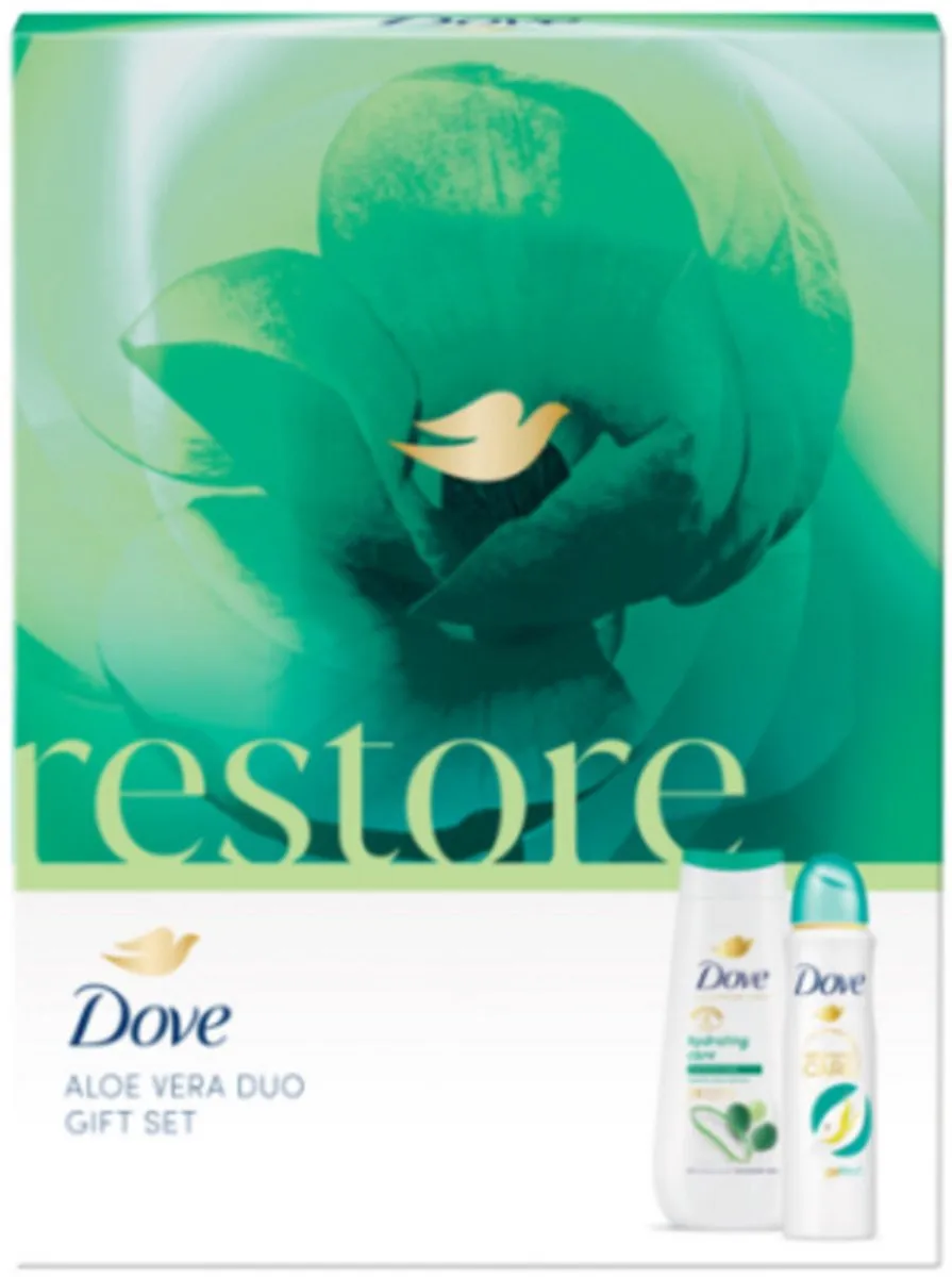Dove Geschenkset Aloe Vera Duo - 225ml + 150ml - afbeelding 3 van 3