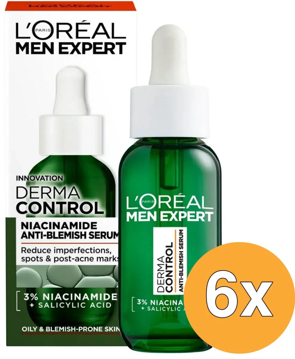 L'Oréal Men Expert Derma Control Serum 6x30ml