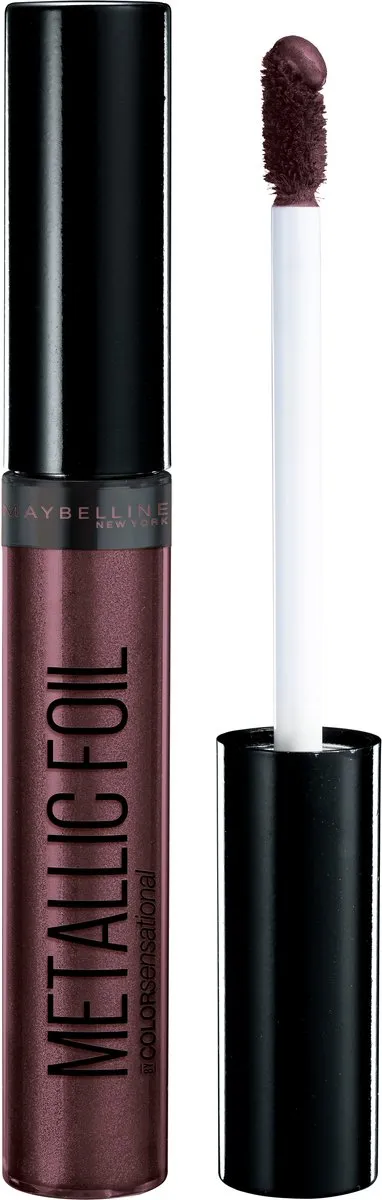 Maybelline Color Sensational Vivid Metallic Foil Lippenstift 120 Nemesis - afbeelding 6 van 6