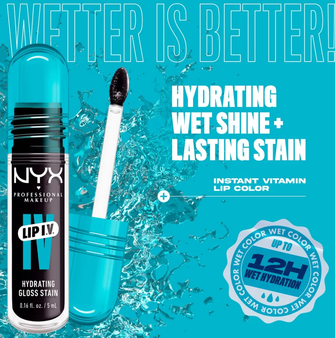NYX Professional Makeup Lip IV 16 Grape Gushin' Lipgloss - 5ml