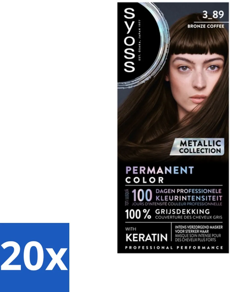 SYOSS Coloration 3-89 Bronze Coffee Haarverf