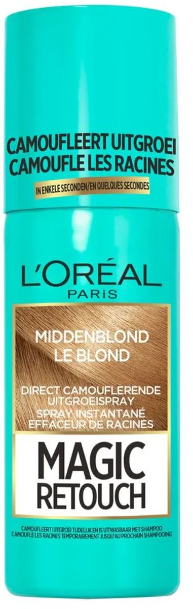 L'Oréal Paris Magic Retouch Uitgroeispray Middenblond - 225ml
