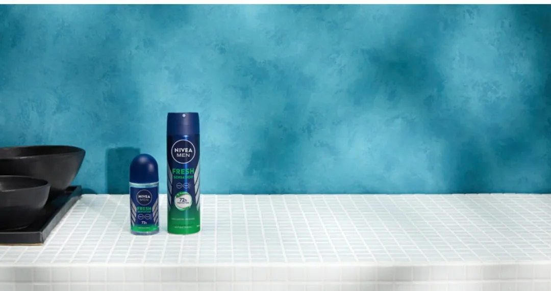 NIVEA MEN Fresh Sensation Deodorant Roller 50ml - 20 Stuks
