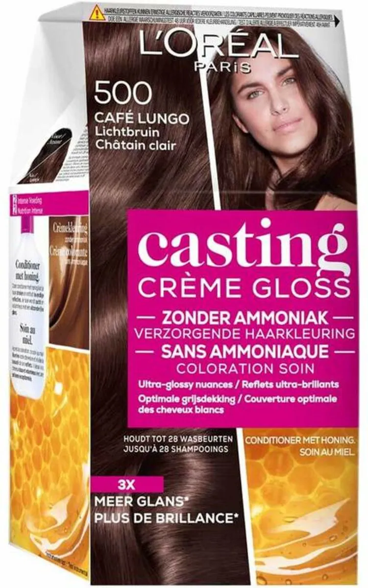 L'Oréal Paris Casting Crème Gloss 500 Lichtbruin Haarverf
