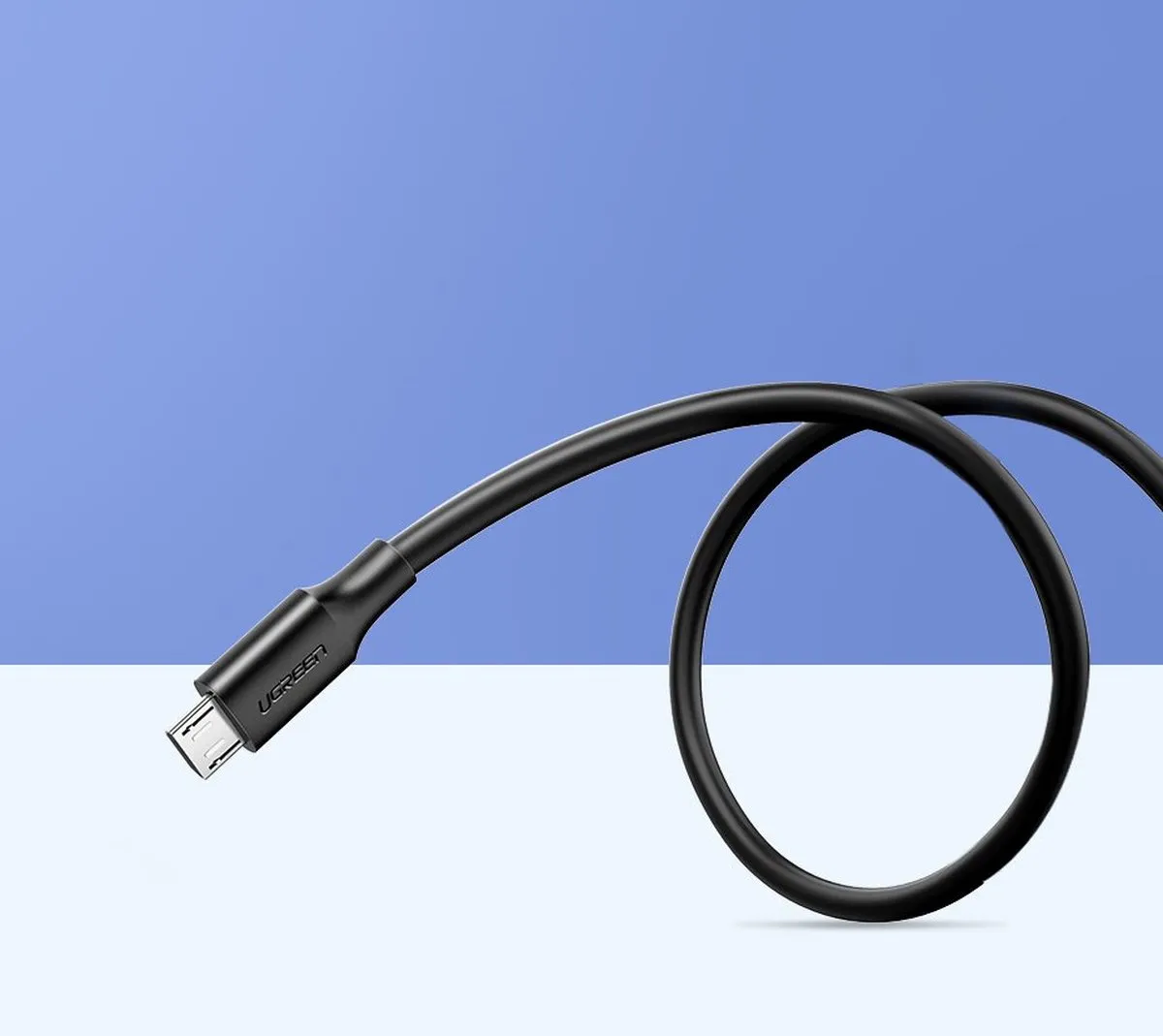 UGREEN Micro USB Kabel 2A 2m - Zwart