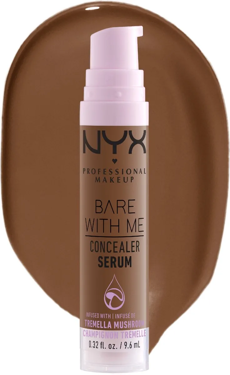 NYX Bare With Me Concealer Serum Mocha - 9.6ml