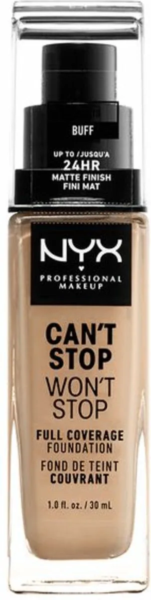 NYX Can't Stop Won't Stop Foundation Buff