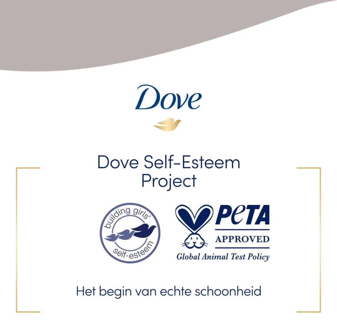 Dove Calming Caring Badcrème - Sheaboter & Vanille - 6x450ml - afbeelding 6 van 6
