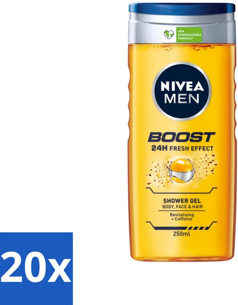 NIVEA Men Boost Douchegel 250ml