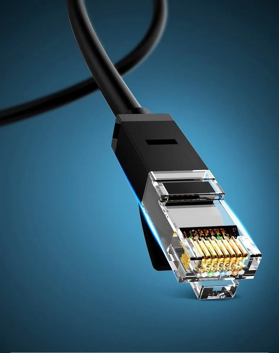 Ugreen Cat 6 Ethernet Patchkabel RJ45 2m - Zwart