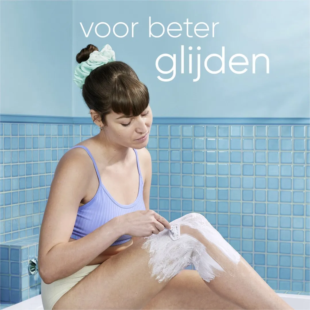 Gillette Sensitive Scheergel Aloe Vera Glide - 2x200ml