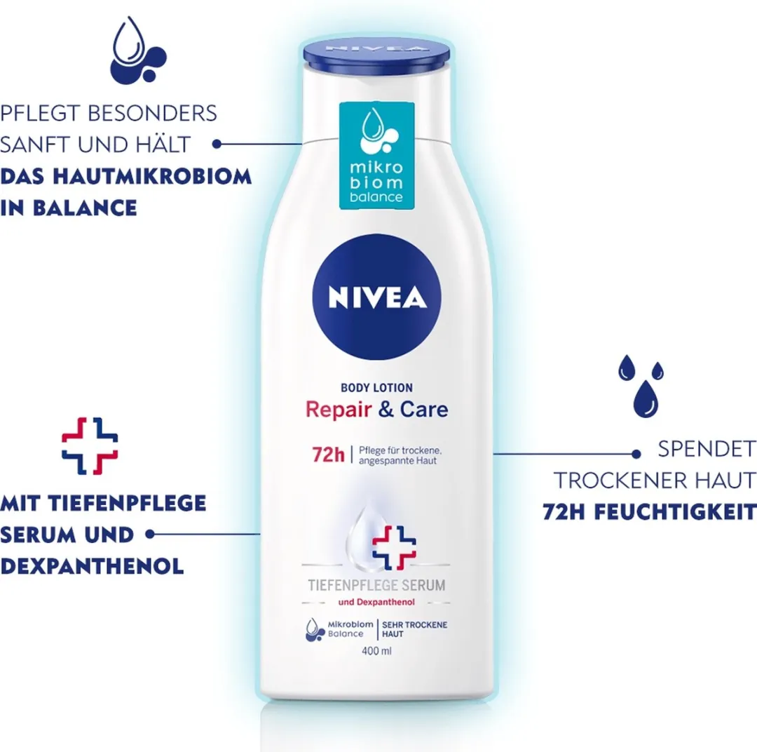 NIVEA Repair & Care Bodylotion 400ml