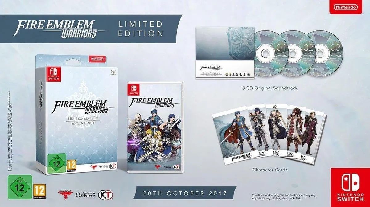 Nintendo Fire Emblem Warriors Limited Edition Nintendo Switch