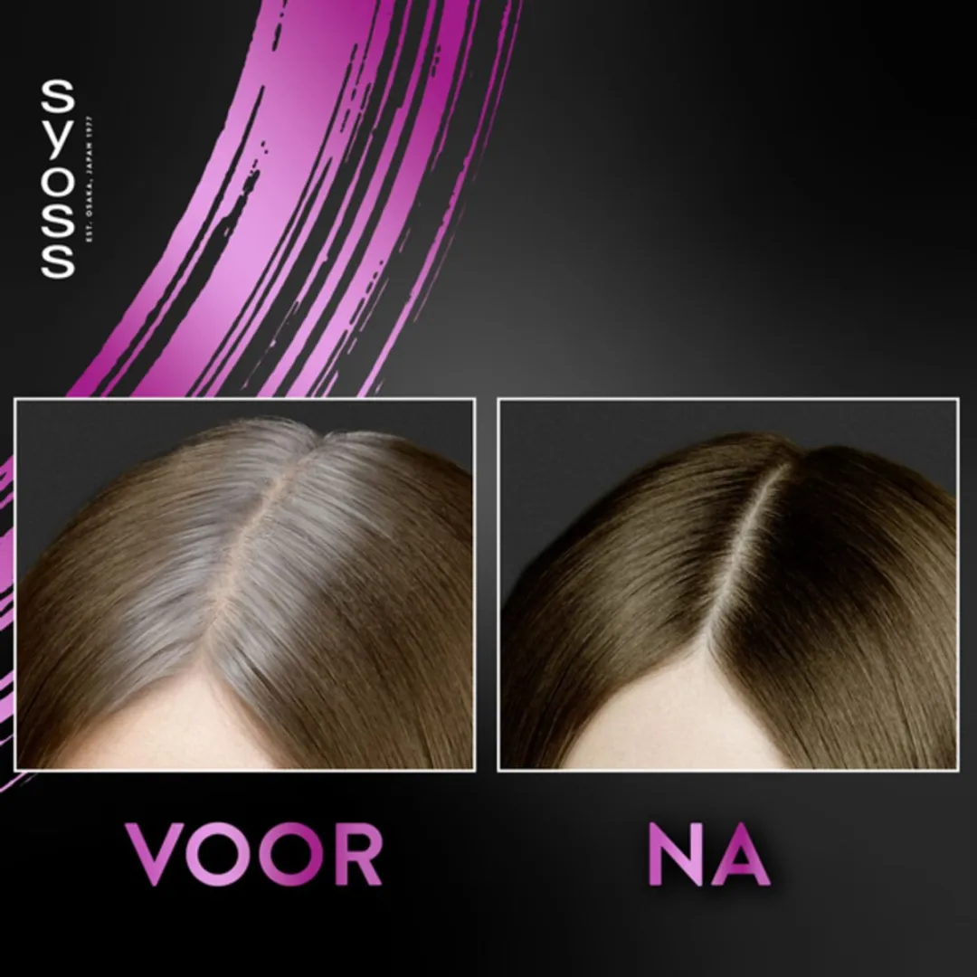 SYOSS Root Retoucher Middenbruin - 2x120ml